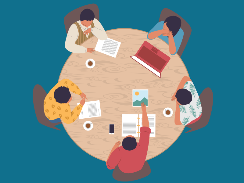 table ronde conseil com Kar'Ma