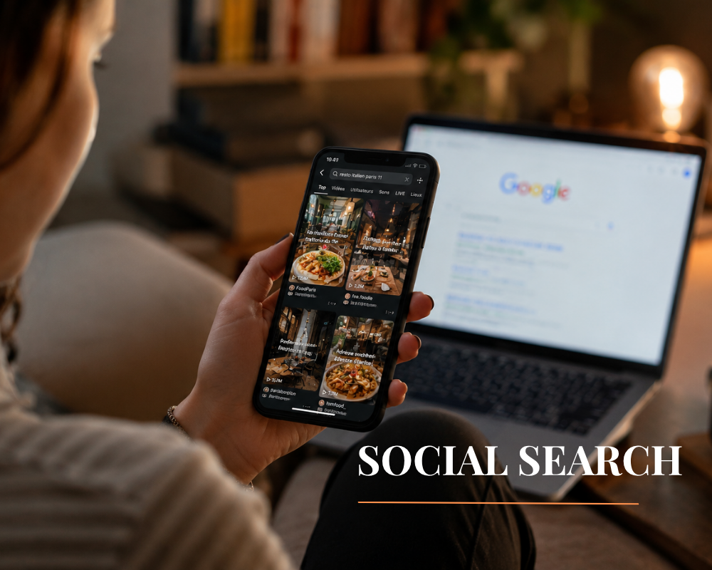 Social Search : vos clients ne vous cherchent plus sur Google (et votre stratégie n&rsquo;a pas suivi)